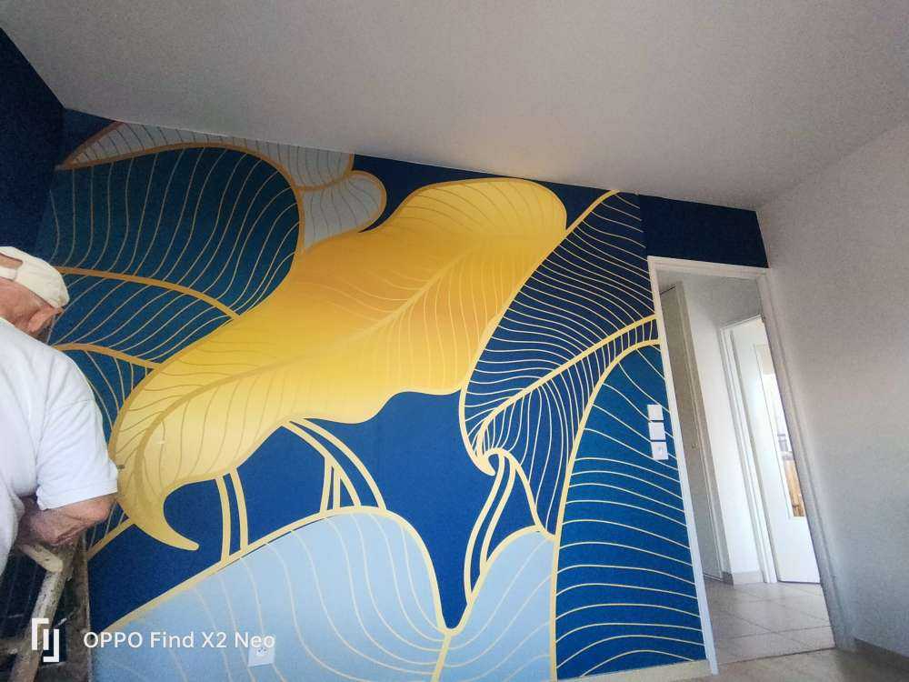 Luxury gold Art Deco