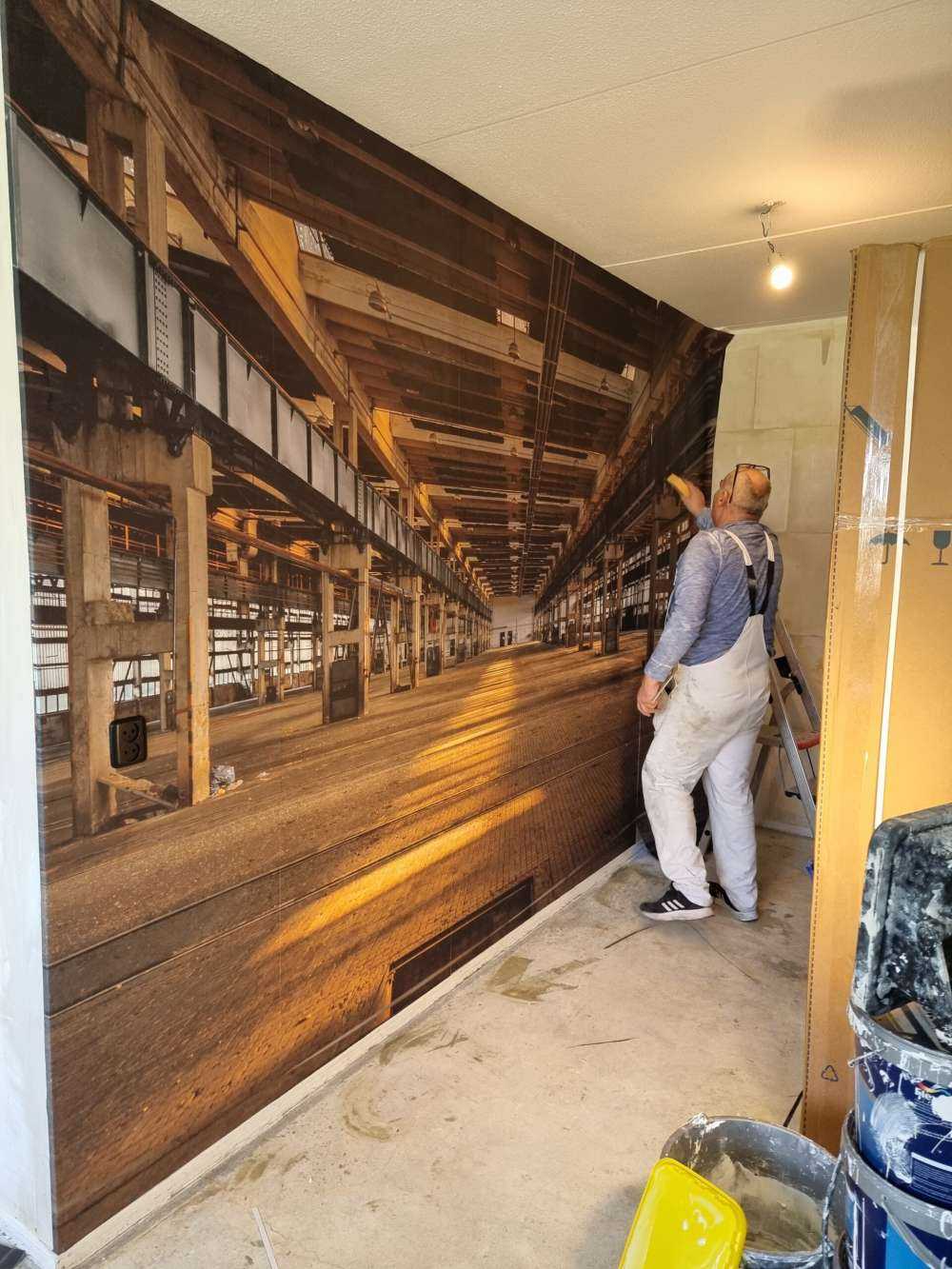 Old abandoned garage