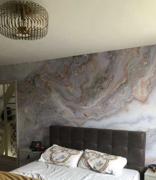 Colourful marble