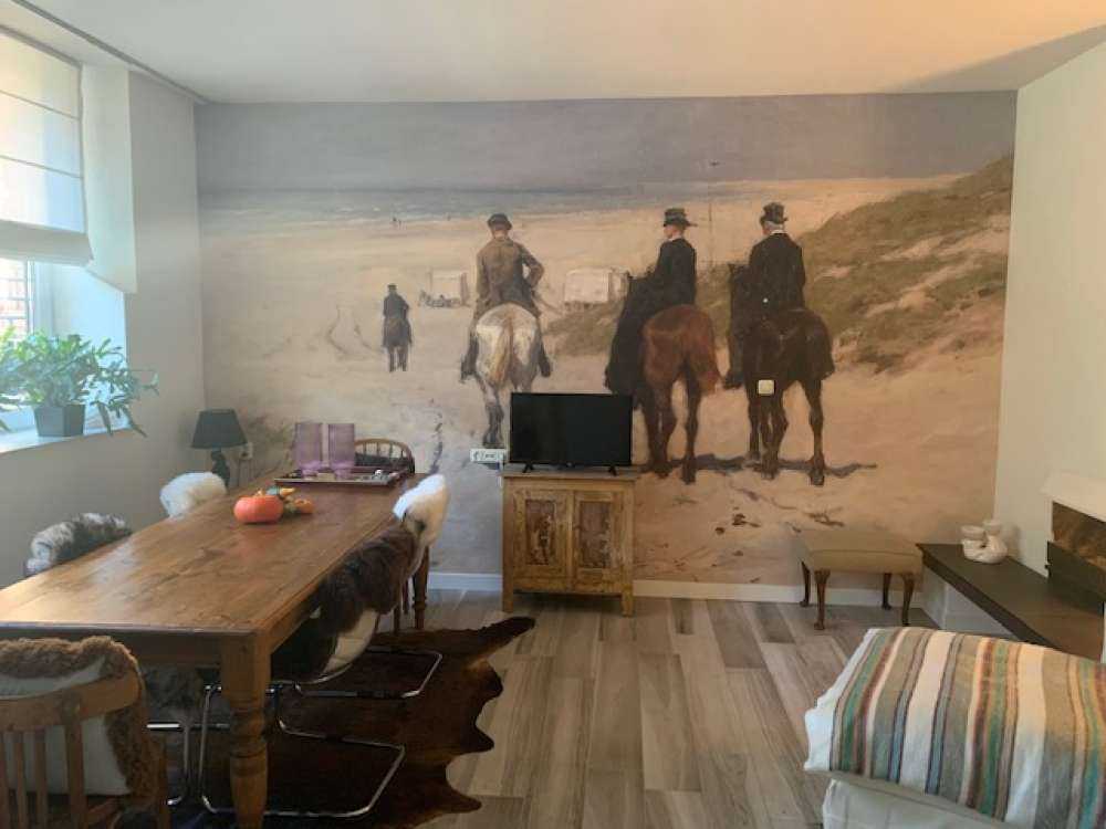 Morning ride along the beach