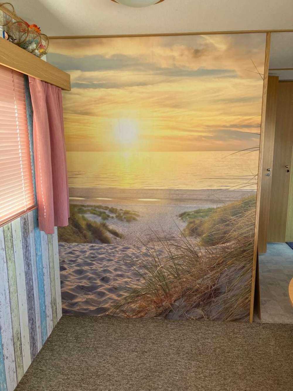 Sunset at dune beach