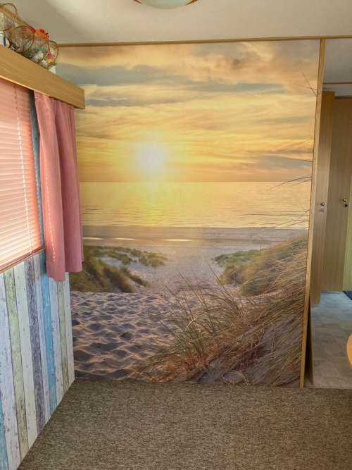 Sunset at dune beach