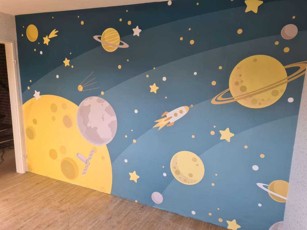 Space landscape