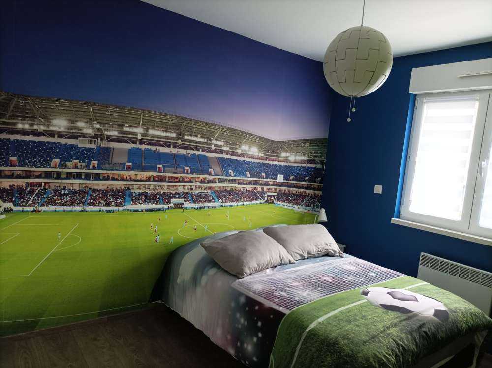 Football stadium panorama