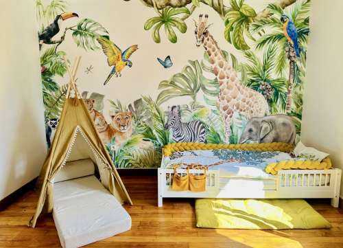 Wild jungle animals