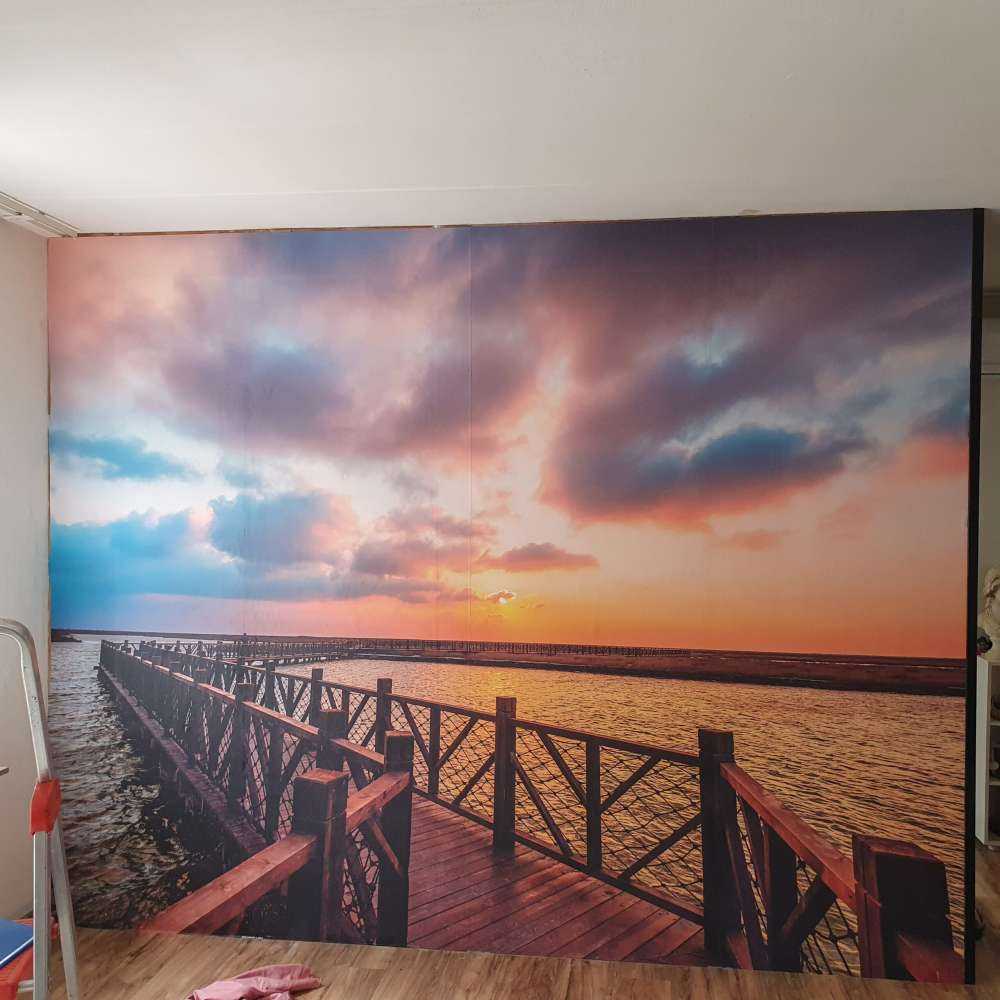 Sunrise over the sea