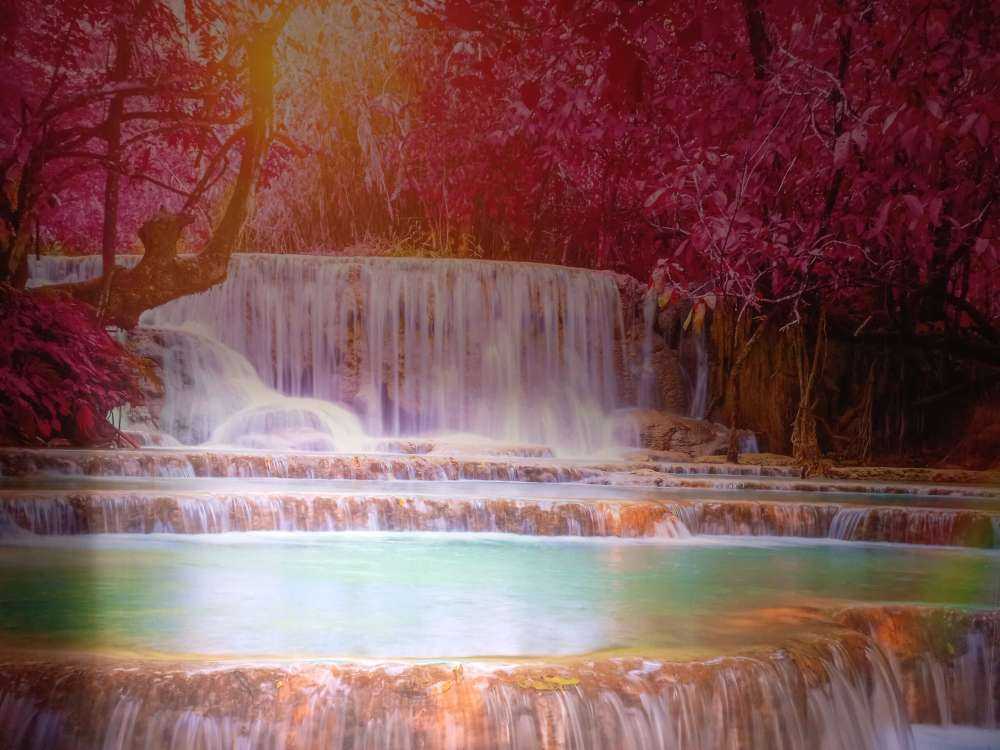 Waterfalls in the jungle