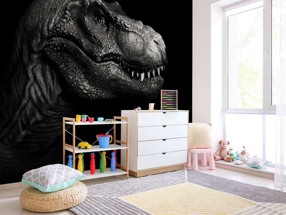 Close-up of a Tyrannosaurus Rex