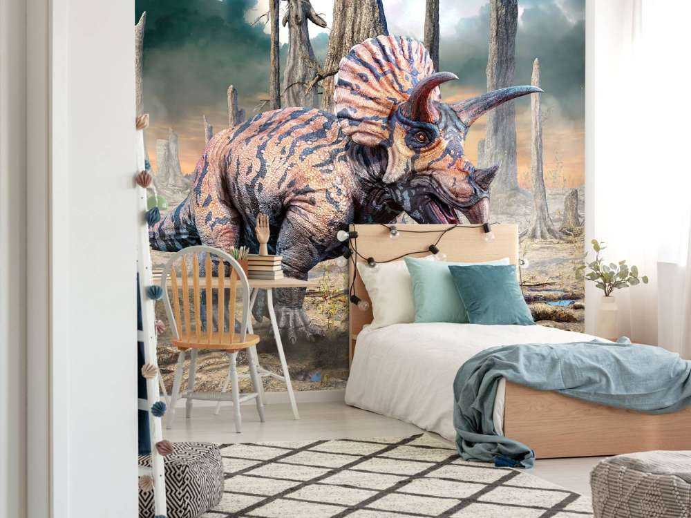 Torosaurus in a deserted area