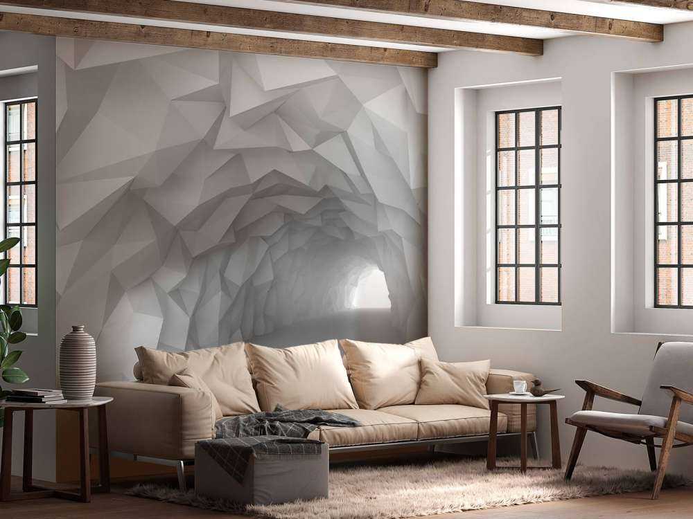 Pointed tunnel in 3D