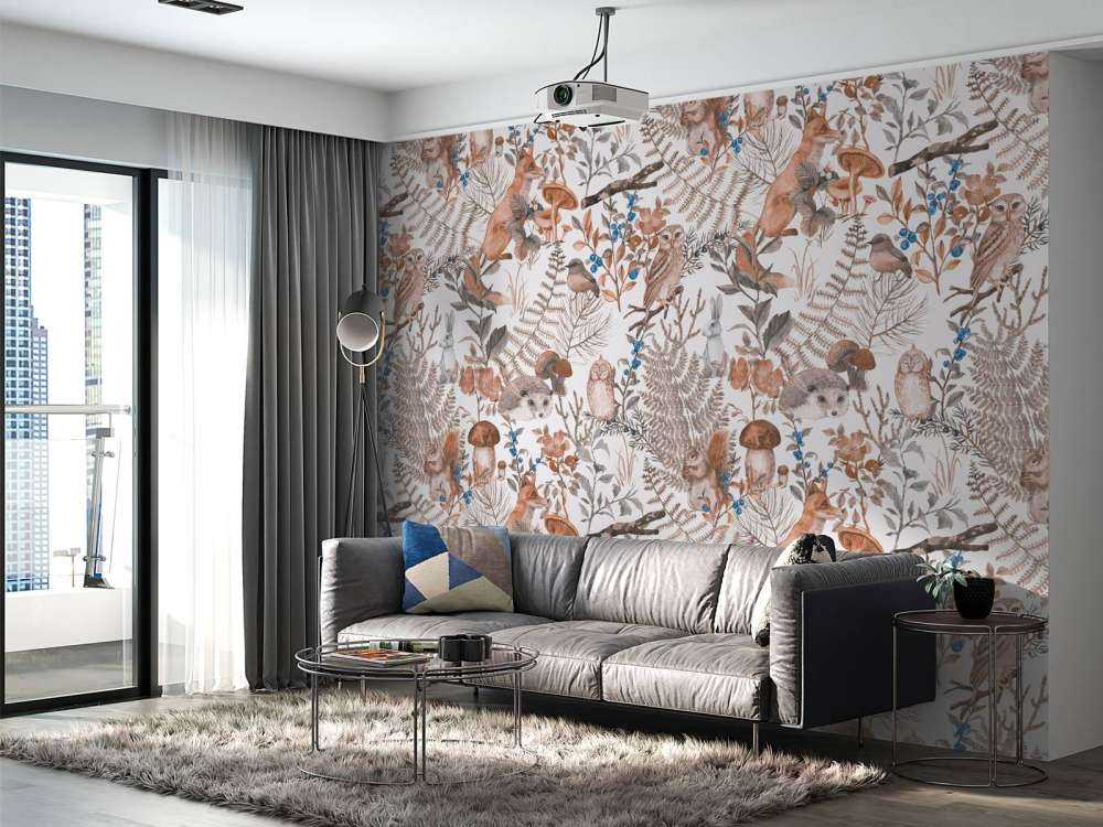 Forest animals pattern