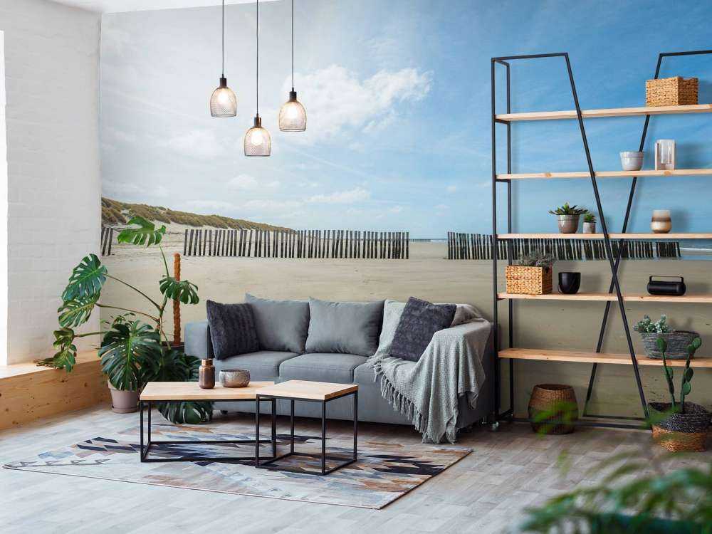 Breakwaters at the beach