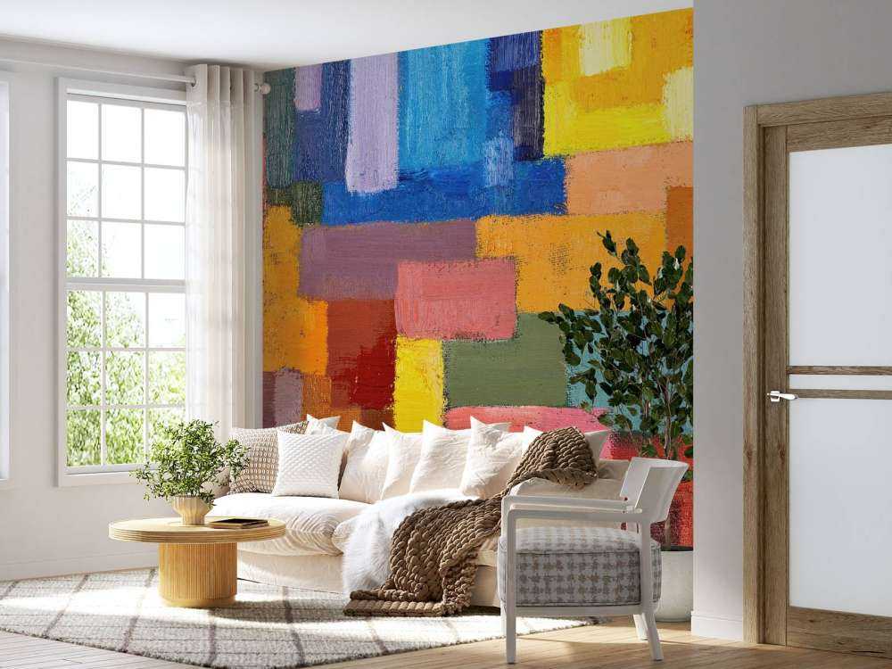 Colourful surface distribution