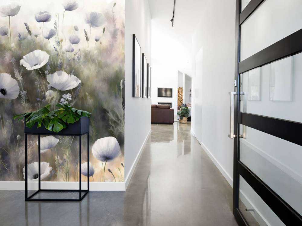 Wildflower dance - blue