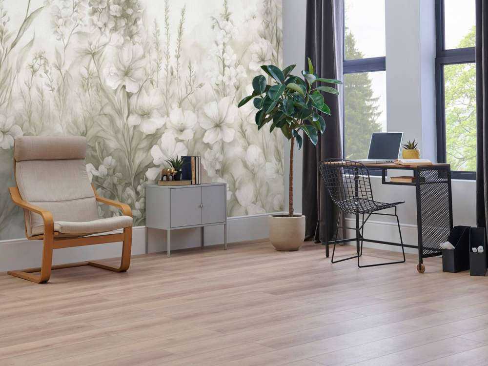 Tender English garden - taupe