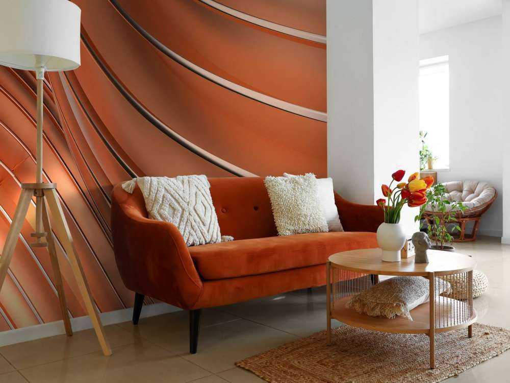 Golden 3d background