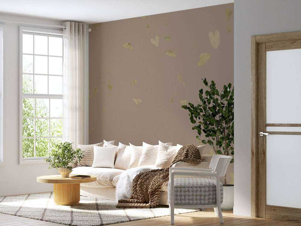 Hawthorn branches taupe