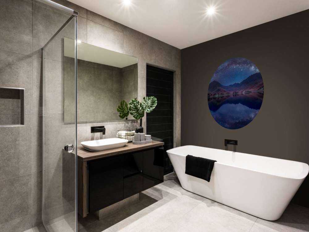 The Milky Way across Buttermere, Lake District