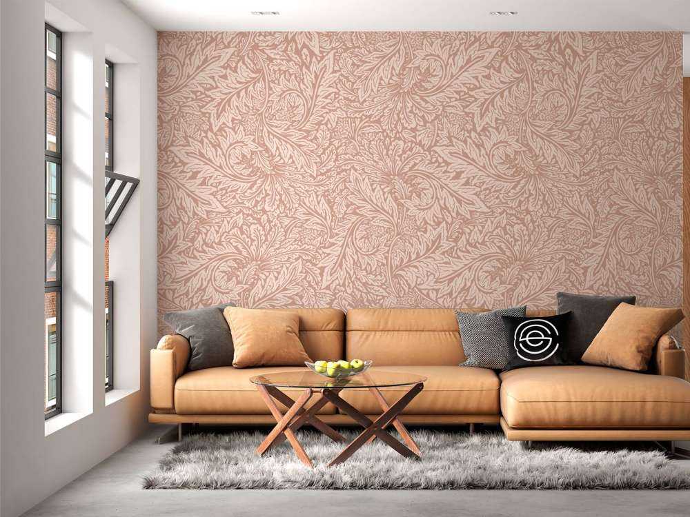 Morris Florals & Leaves - beige