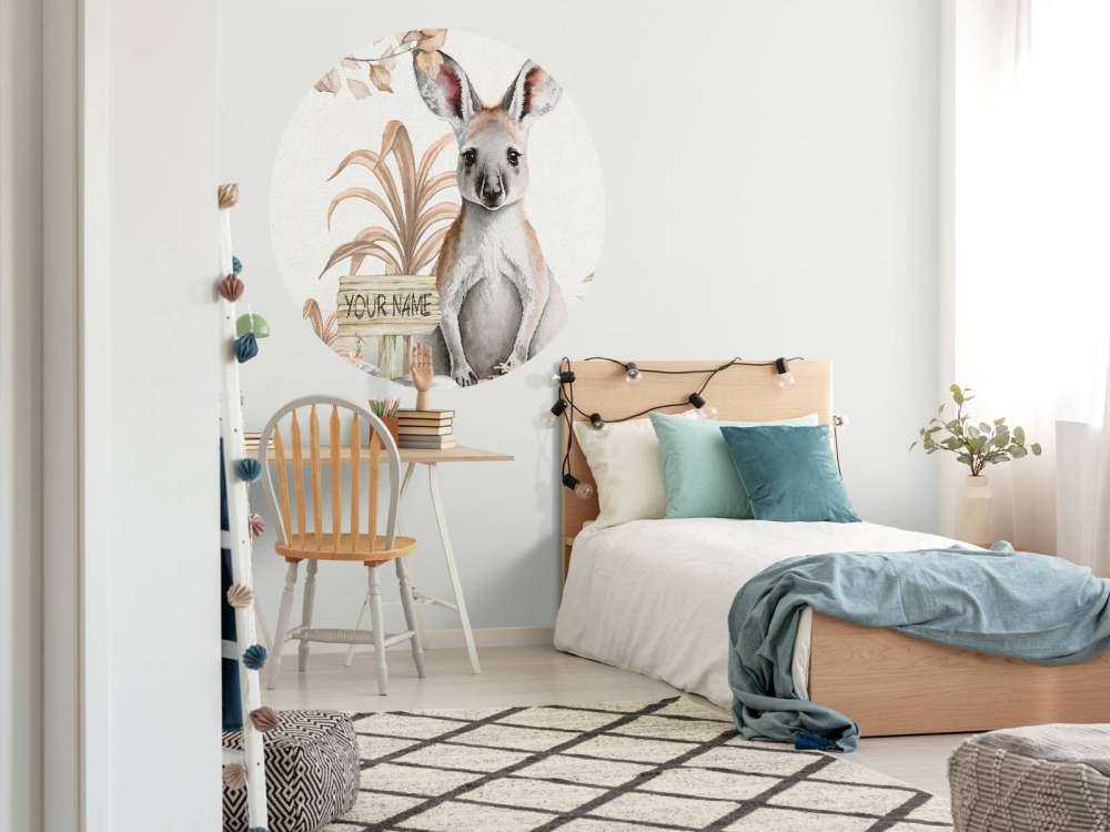 Jungle kangaroo taupe