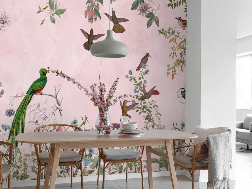 Fields Flower and Birds 3