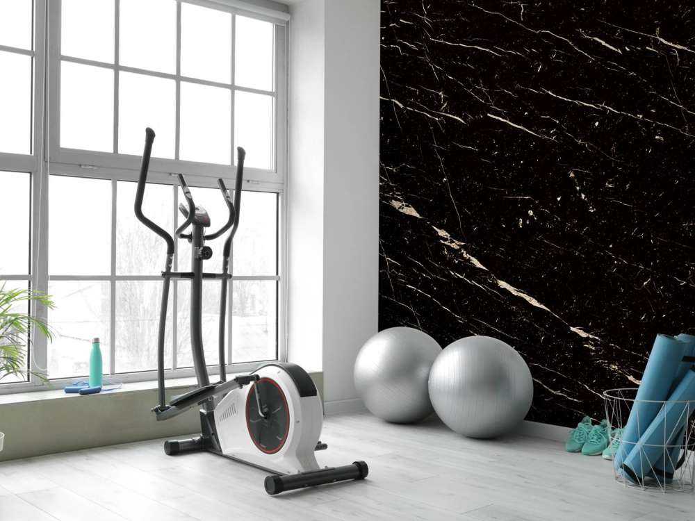 Dark marble with light structure