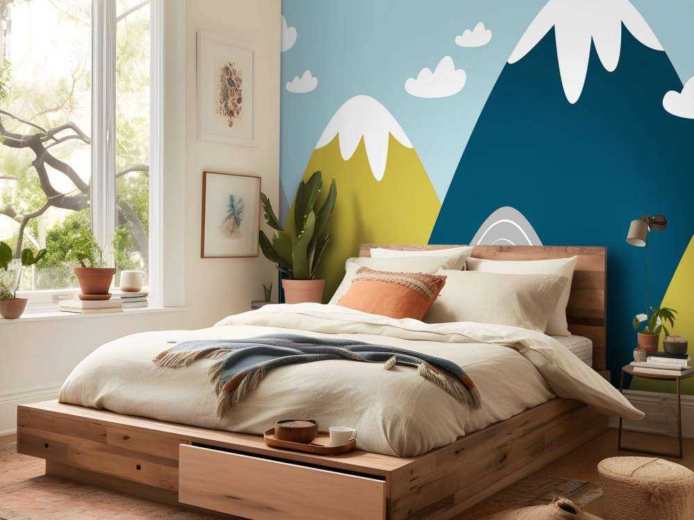 Coloured mountains