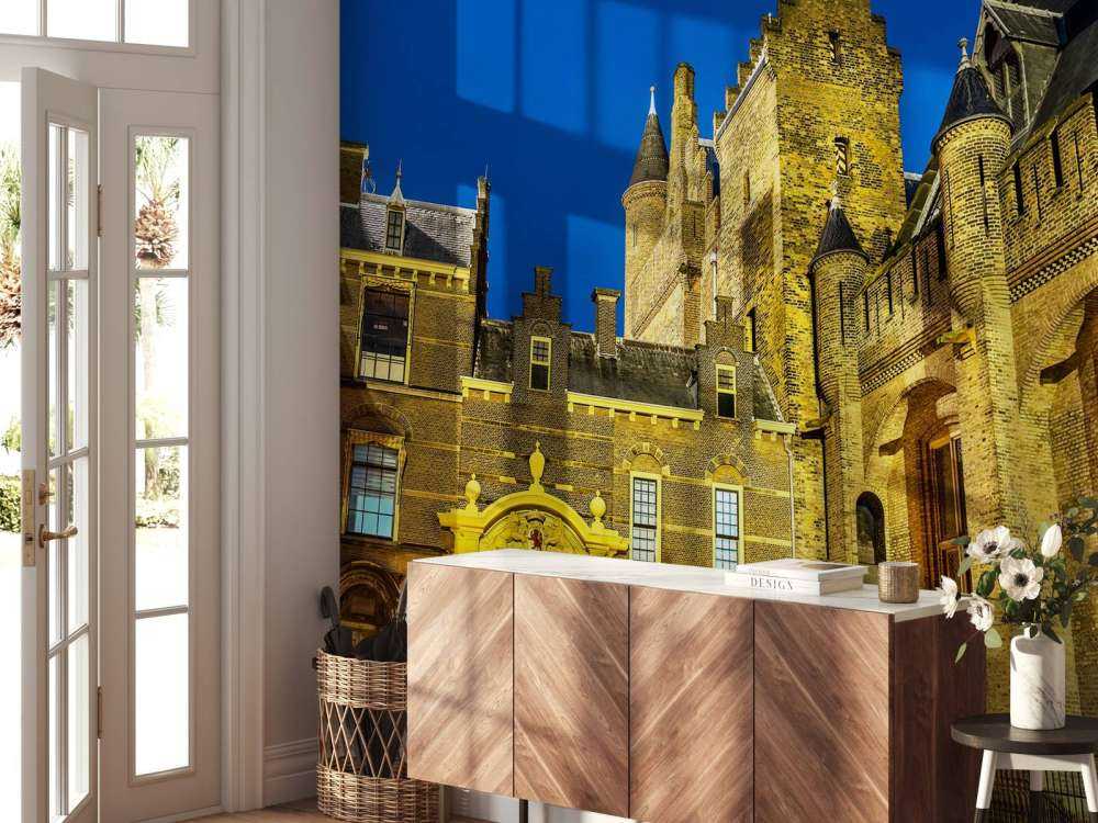 Het Binnenhof in de avond