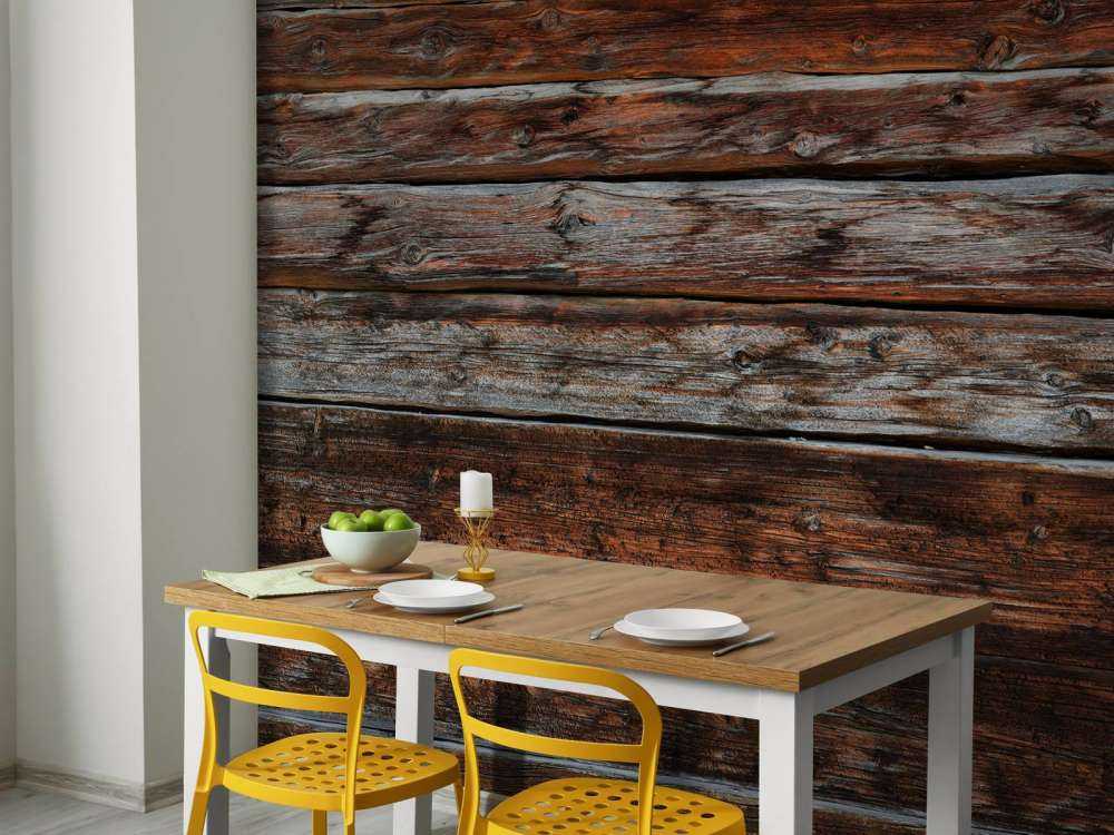 Rough weathered wood