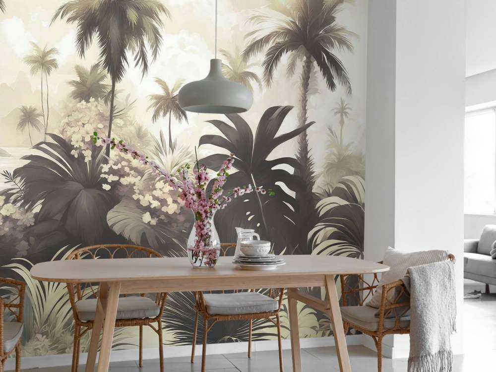 Breath of the tropics Dark Green