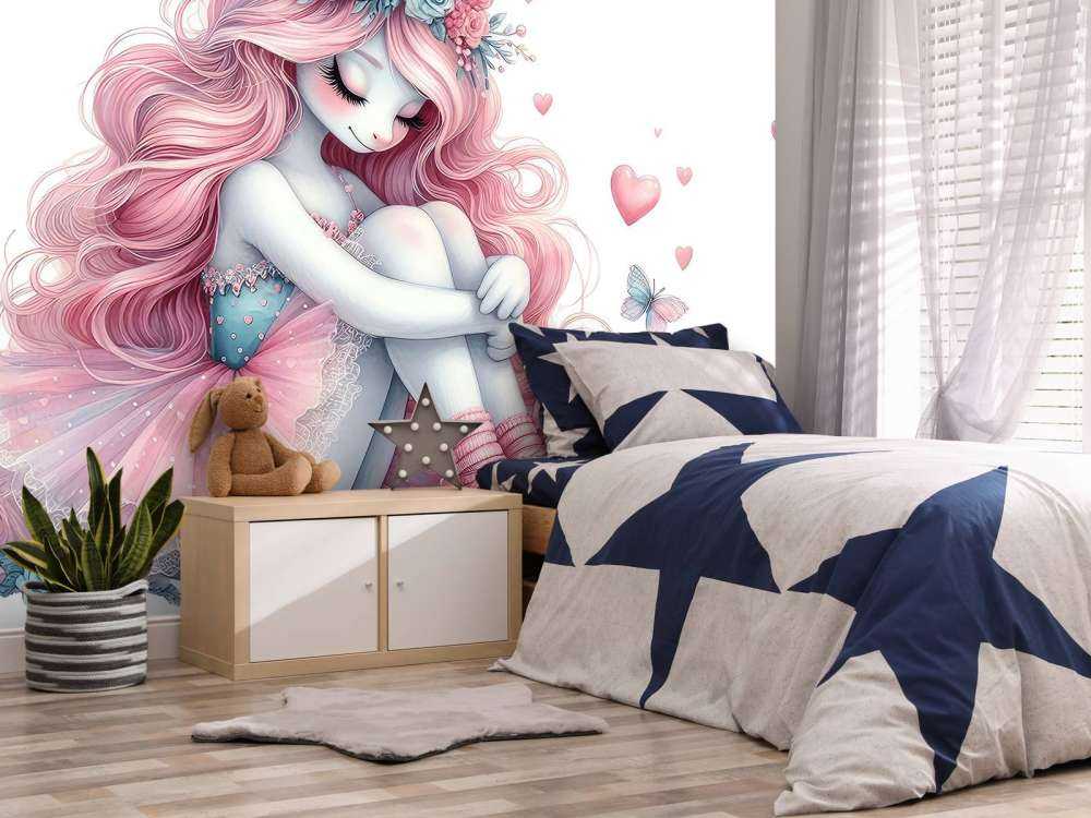 Dreamy unicorn ballerina