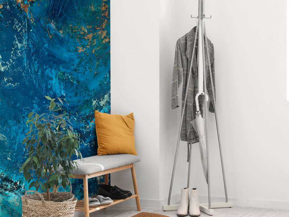 Painted water impression