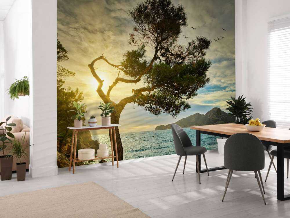 Curved tree