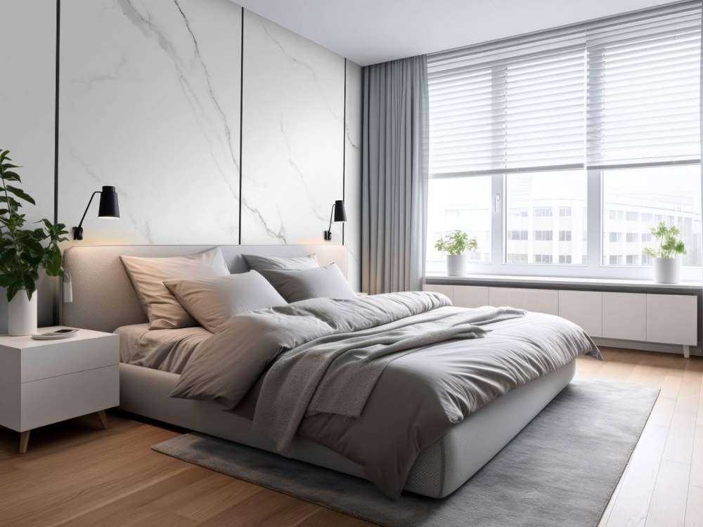 Tiles in white