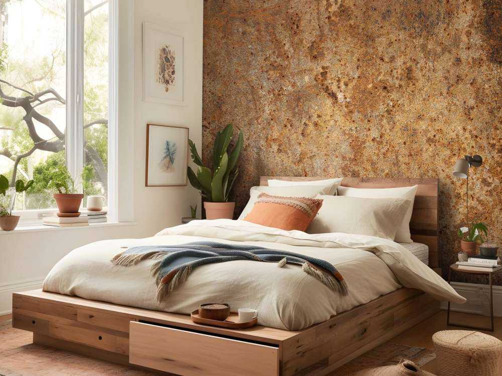 Rusted metal texture