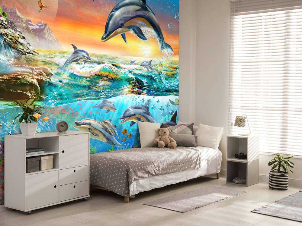 Tropical Evening Dolphins