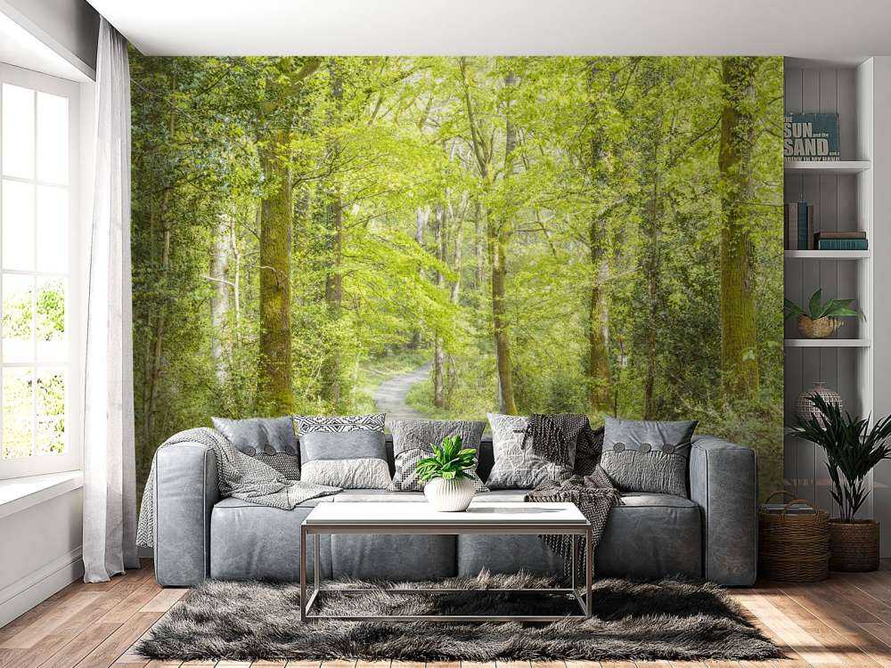 the green forest