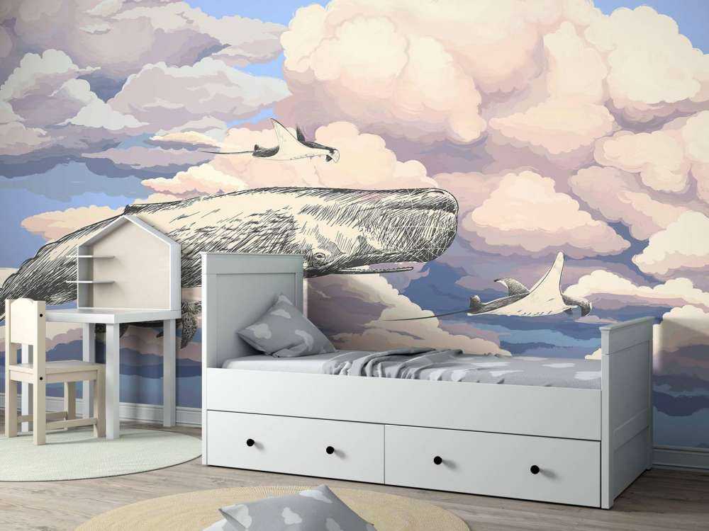 Whale with his friends