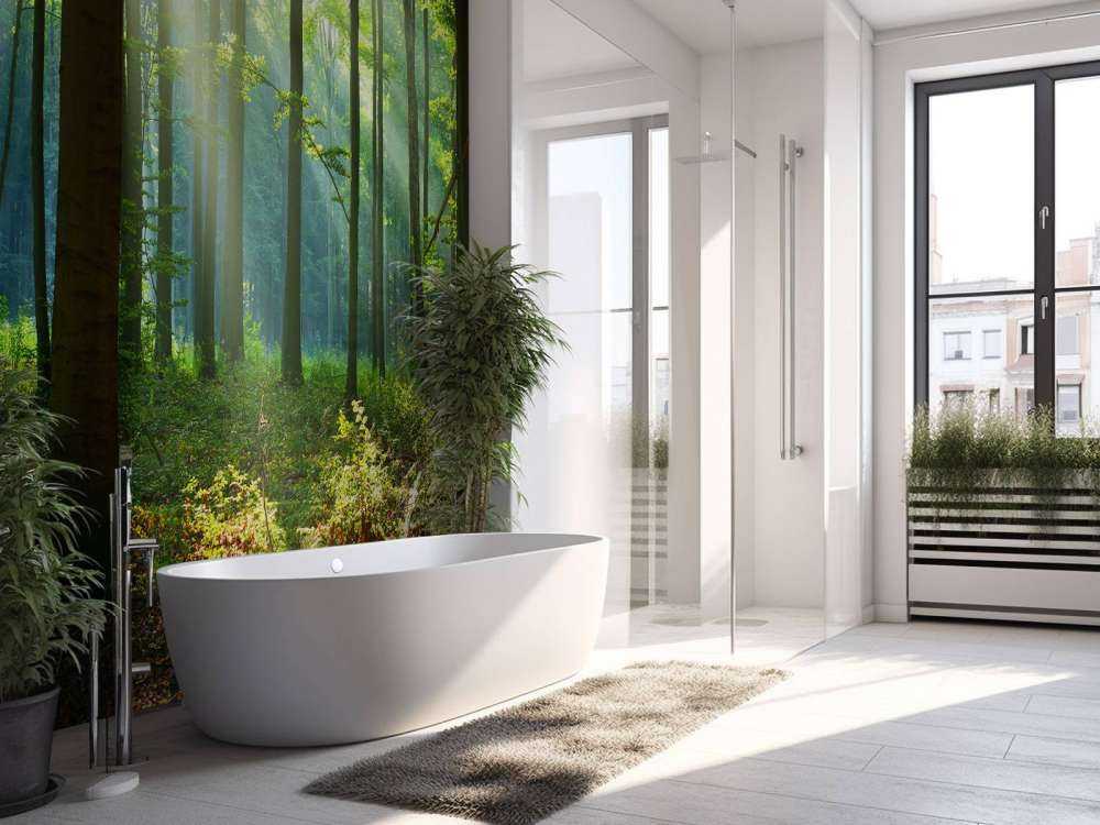 Morning in the forest