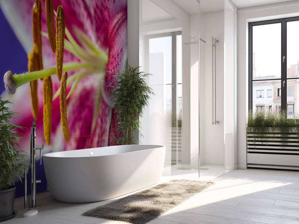 Close-up pink flower