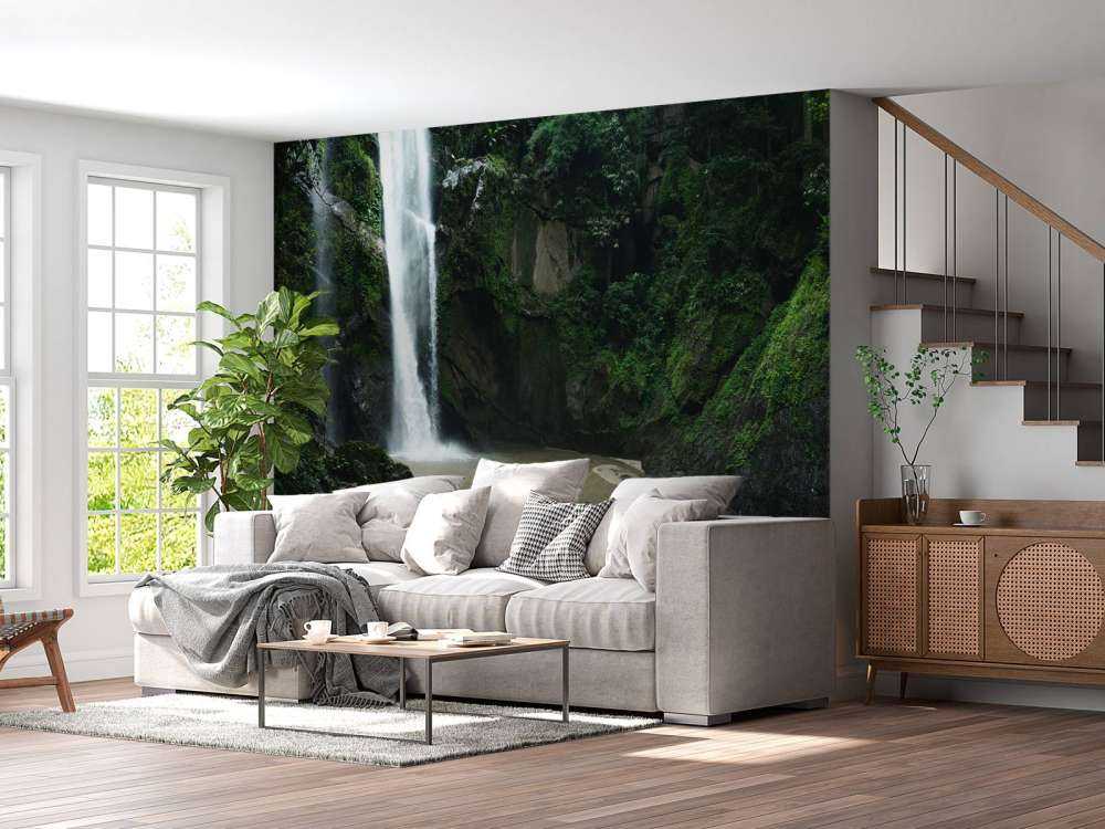 Waterfall in deep forest