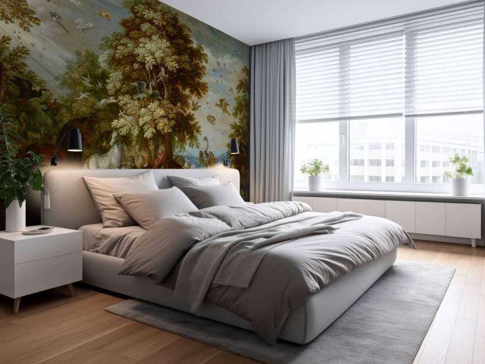 Orpheus enchants the animals with his music