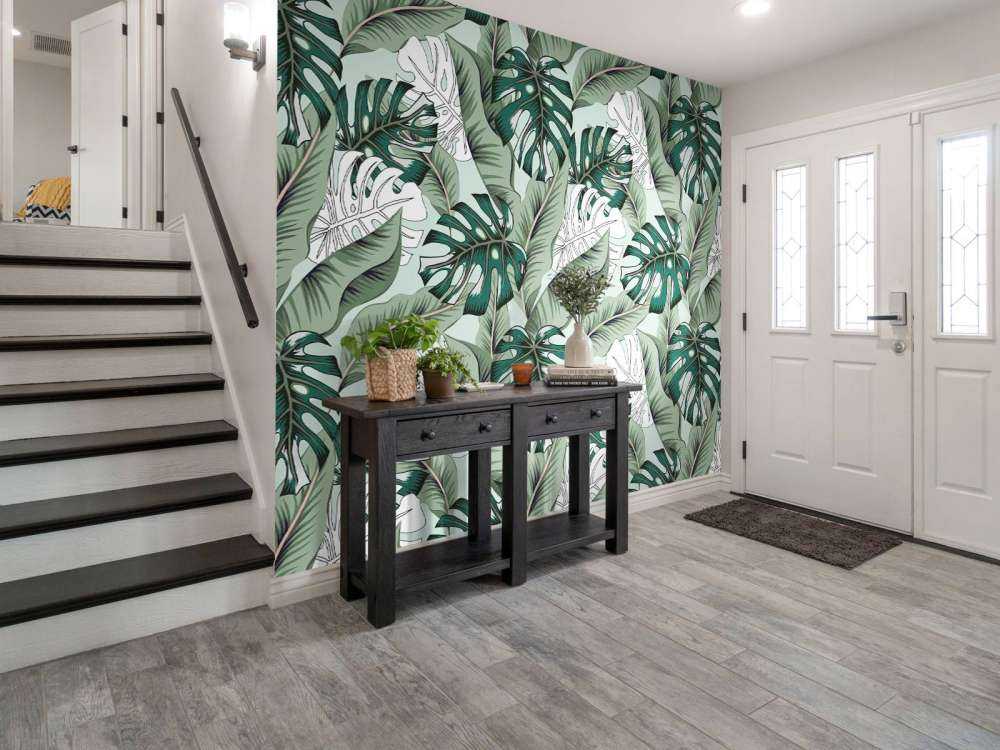 Exotic jungle plants