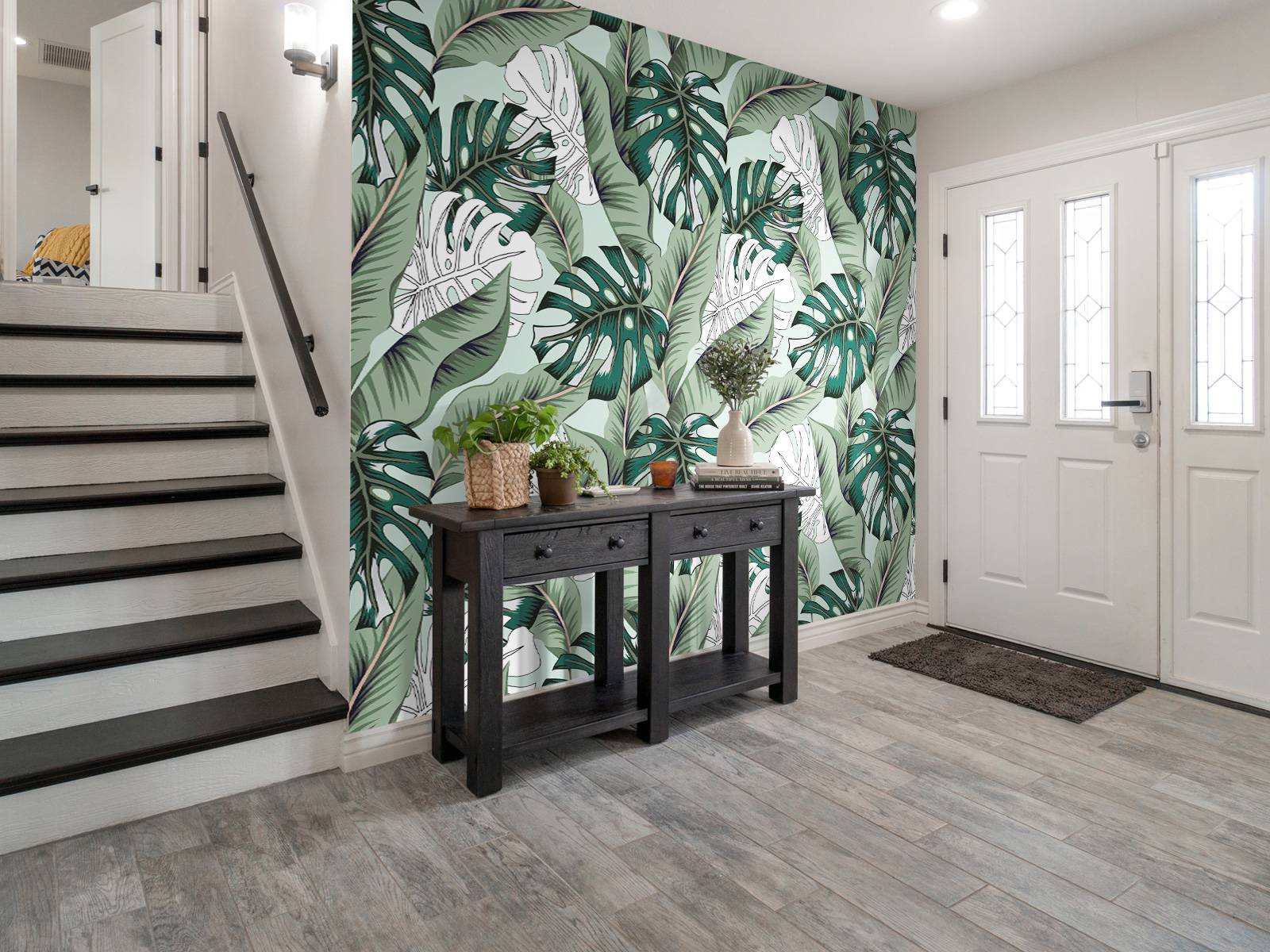 Exotic jungle plants