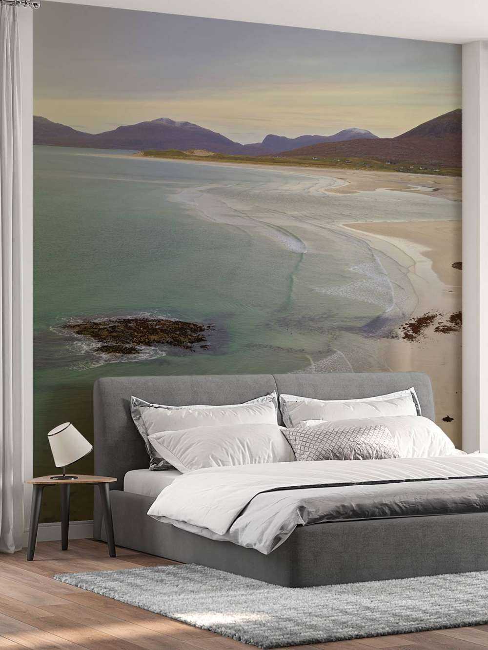 Sea and mountains along the coast