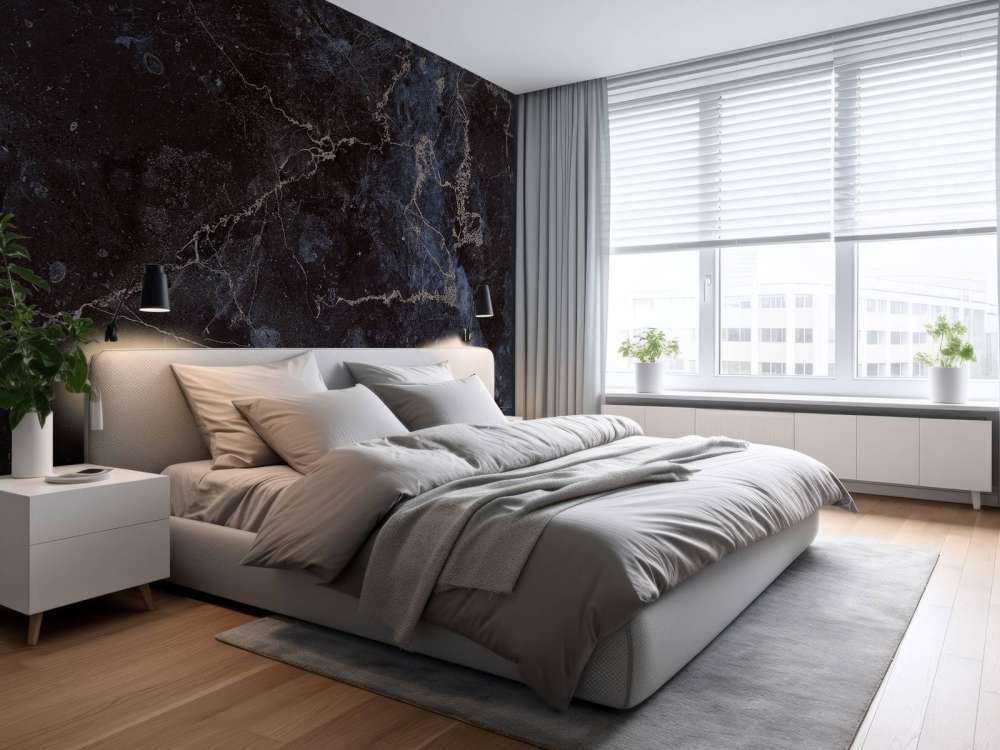 Dark marble