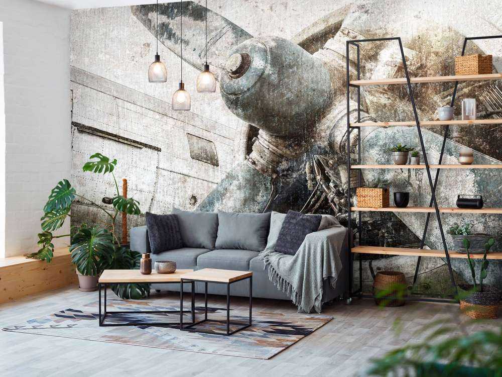 Vintage aeroplane engine