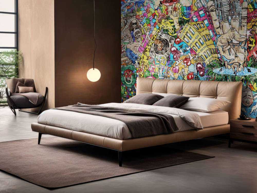 Graffiti hustle and bustle