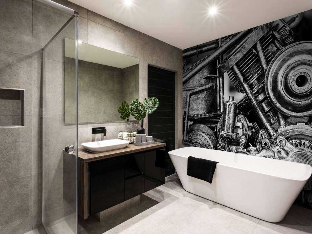 Engine block of an engine