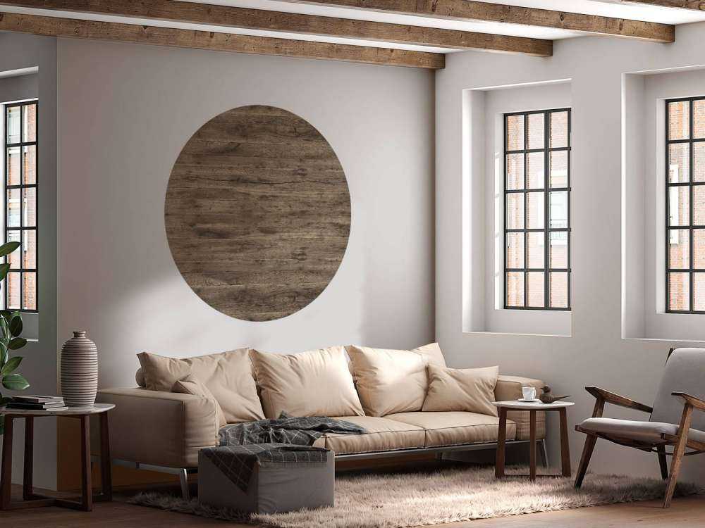 Rustic wooden planks